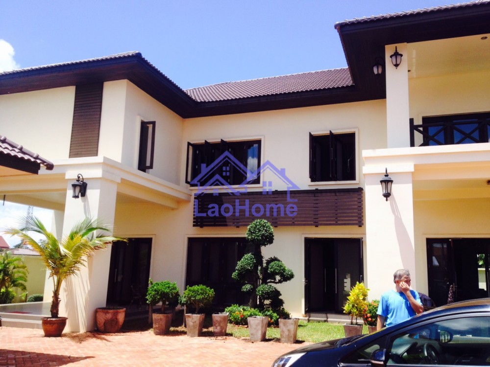 Beautiful two story lao modern style home