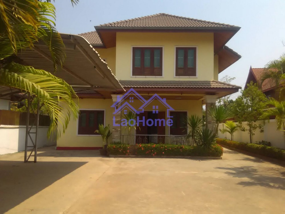 Modern two story house