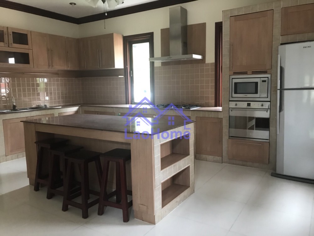 ID: 1091 - House for sale modern lao style with garden and close Mekong river good view