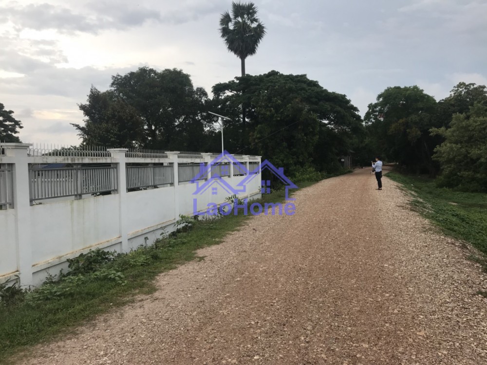 ID: 1155 - land for sale close Mekong river good view