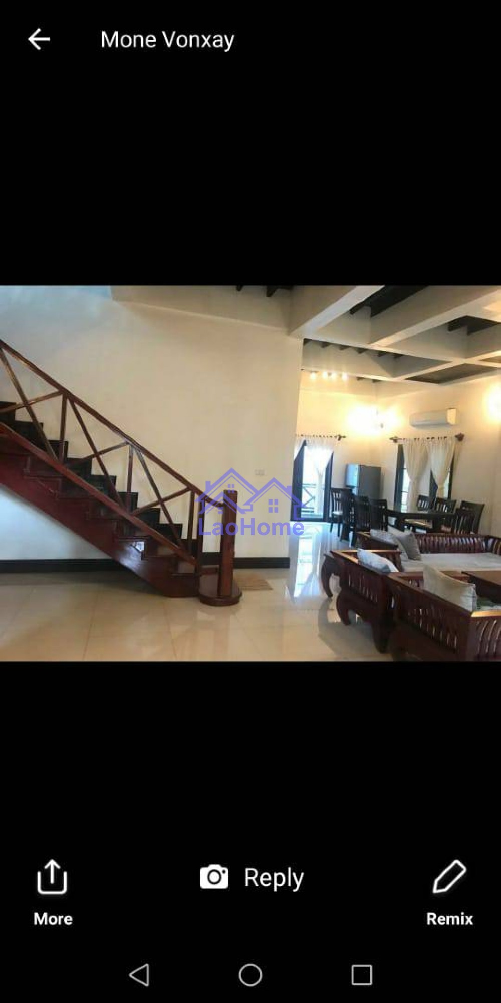 ID: 1241 - House for sale modern lao style with garden 