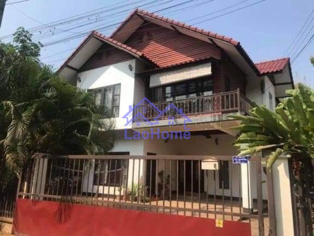 Modern house for rent with garden and trees