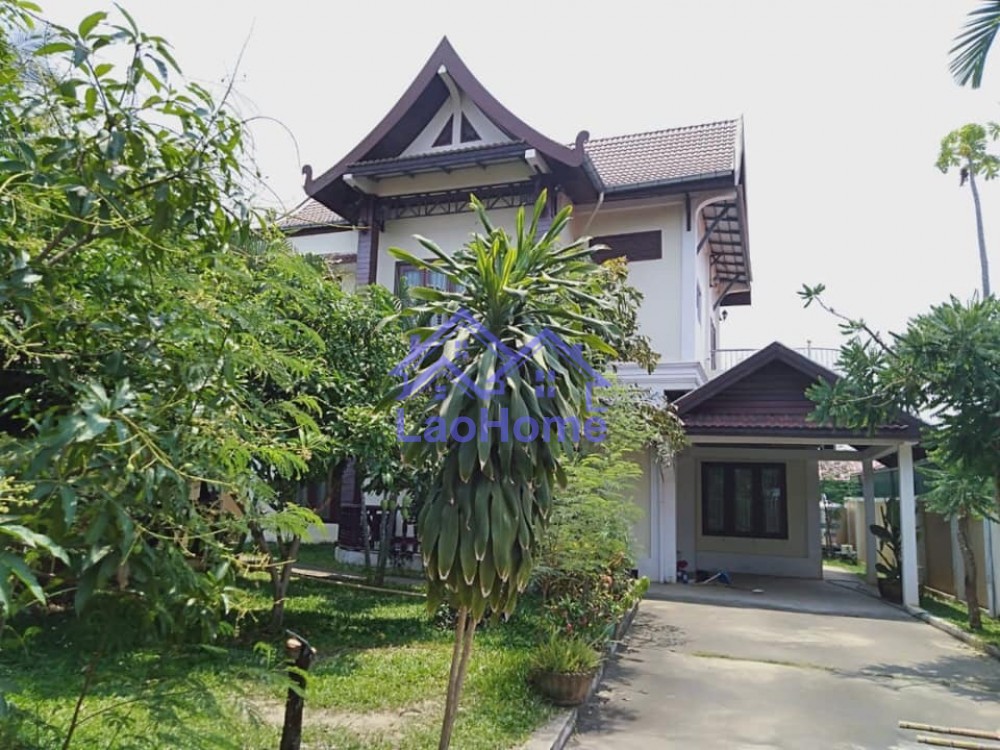 Modern Lao style house with garden