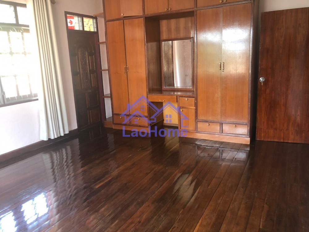 ID: 1473 - Lao style house for rent with garden  