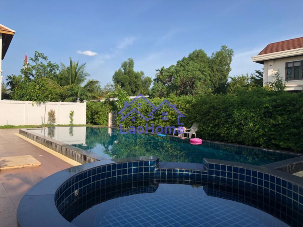 ID: 1497 - Modern Lao style house with garden and swimming pool 