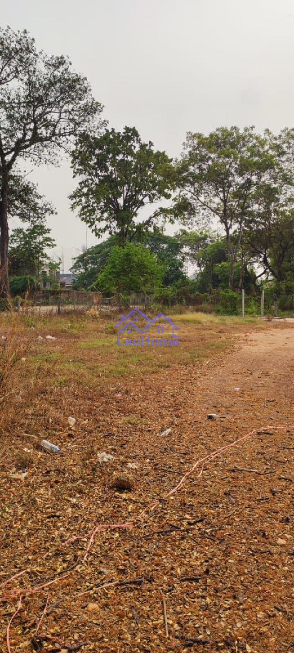 Land for sale close the concrete road 